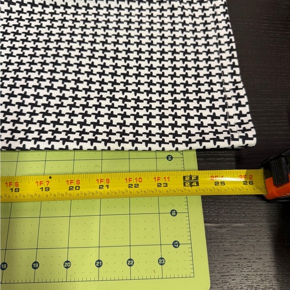 Stylish Black and White Houndstooth Blazer and Pants Set Women’s Sz L - Picture 12 of 13